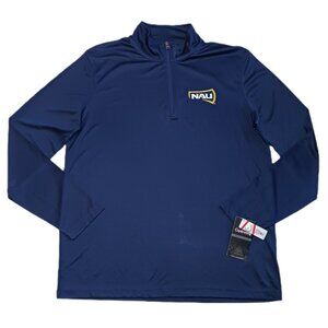Northern Arizona University NAU Lumberjacks Mens Large Pullover 1/4 Zip READ